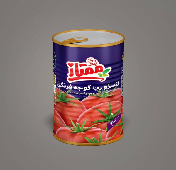 کنسرو رب گوجه فرنگی ممتاز400 گرم